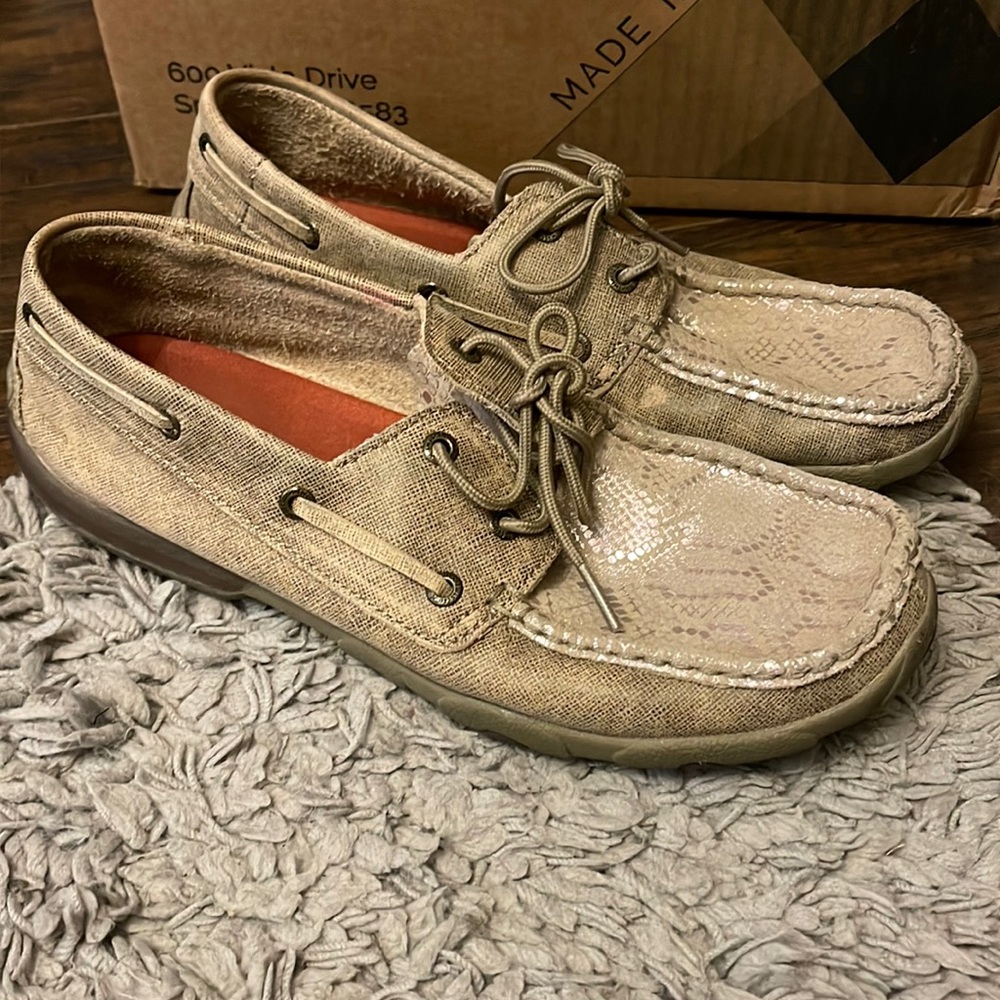 Twisted X Shiny Snakeskin